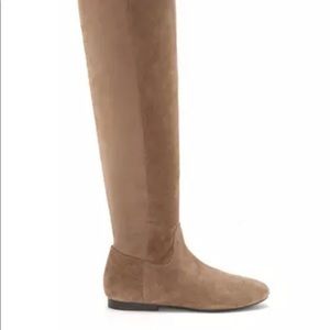 Lucky Brand over knee suede boots